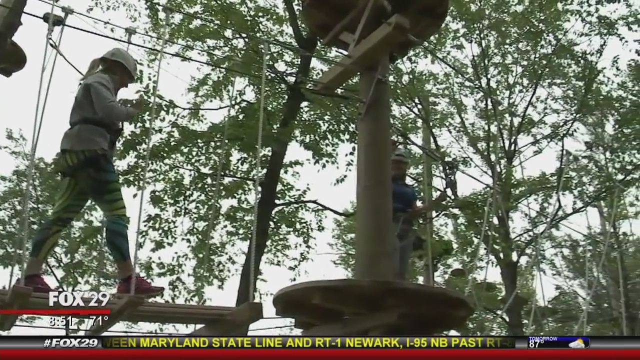 Seasons change, activities change: Slopes go from snow to rope