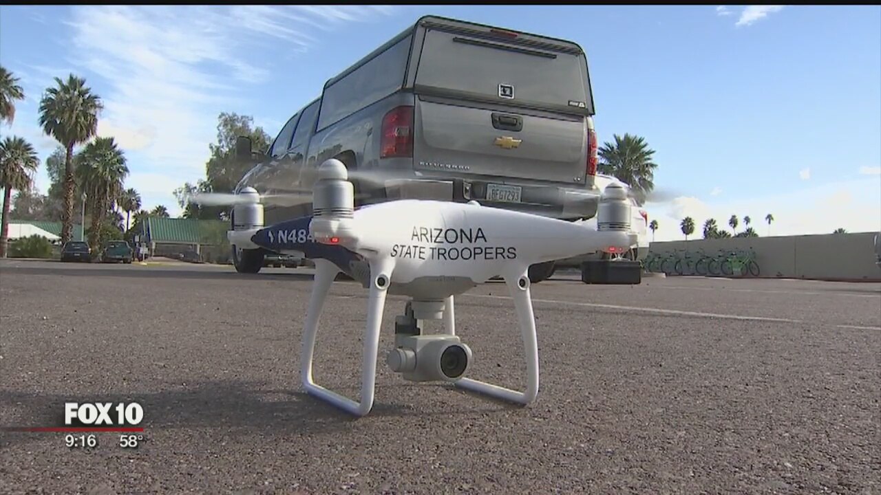DPS Reconstructing crime scenes using a drone