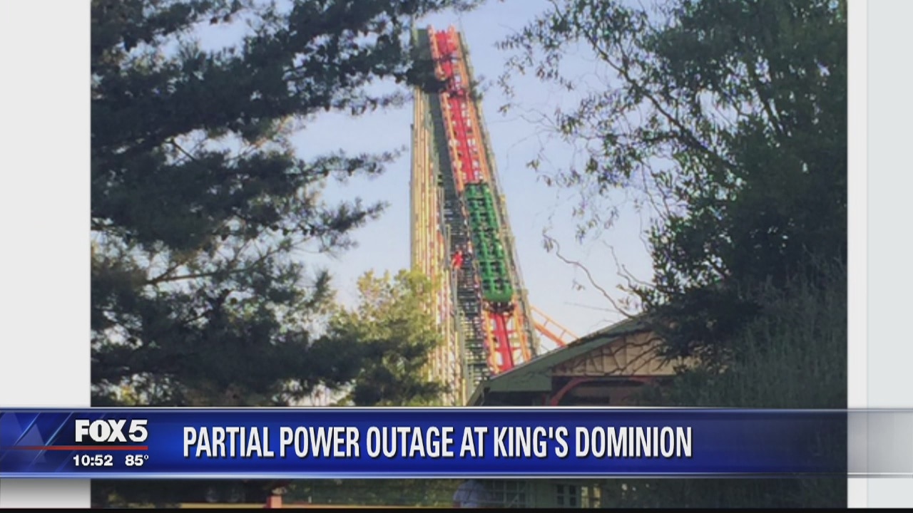 Power outage at Kings Dominion