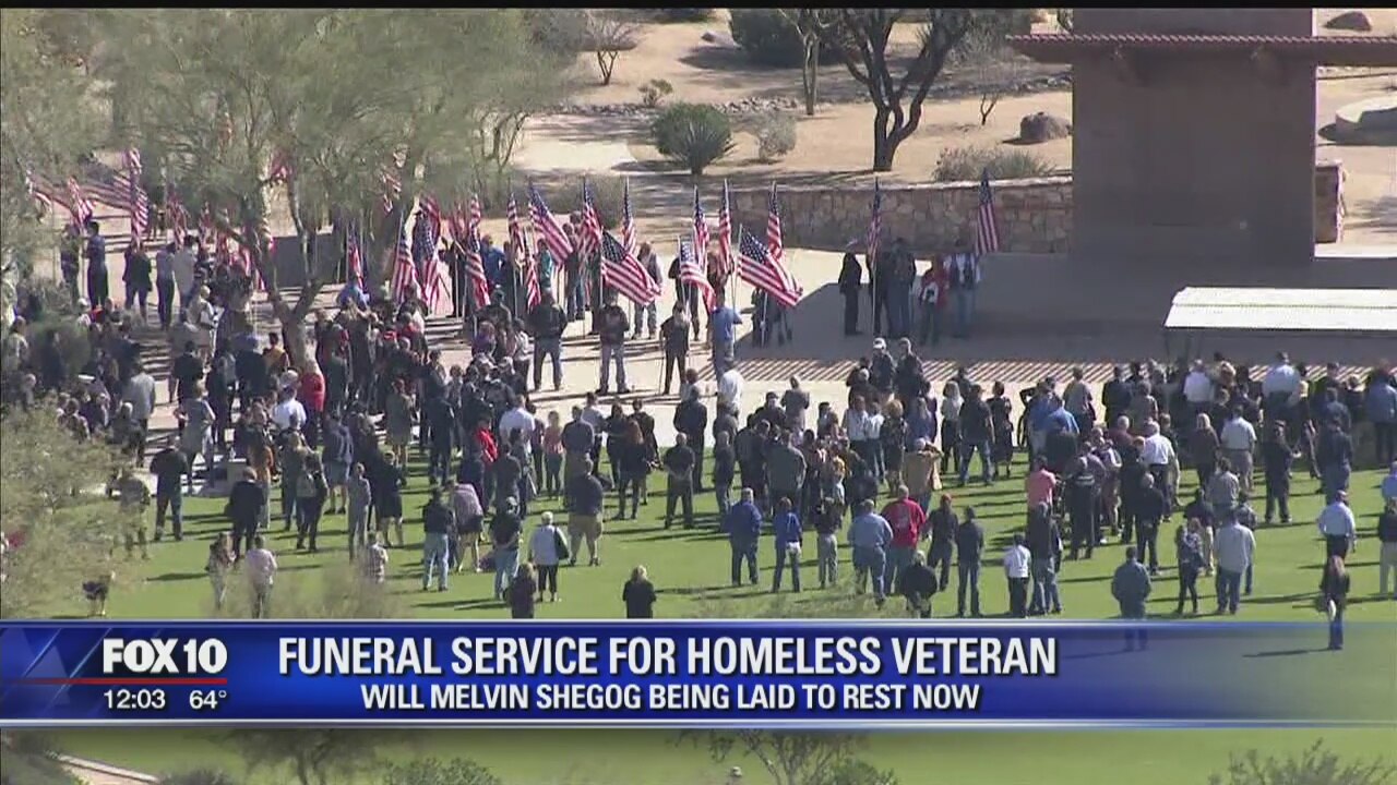 US Air Force veteran buried with full military honors in Phoenix