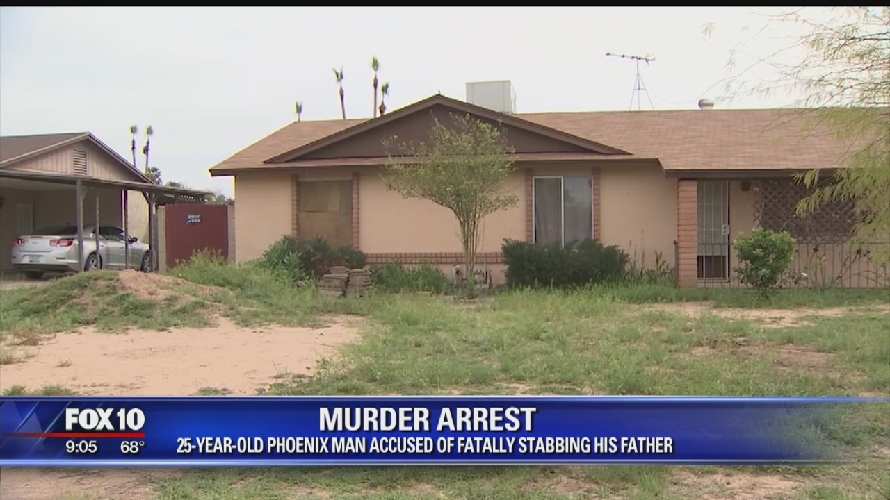 Phoenix man arrested for allegedly murdering his father
