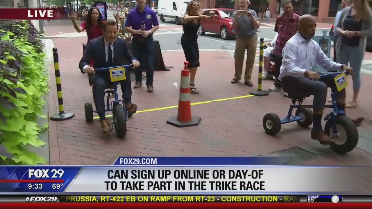 Good Day Trike Race before Benchmark Twilight Cycling Classic