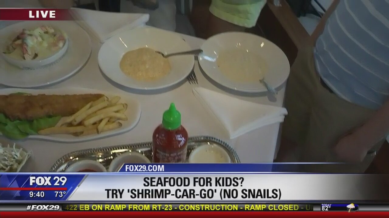 Getting kids to try seafood at the Windrift Hotel