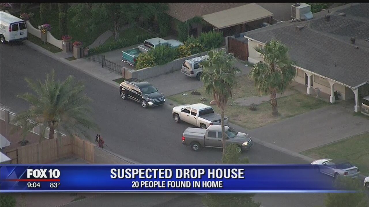 Suspected drop house busted in Phoenix by ICE agents
