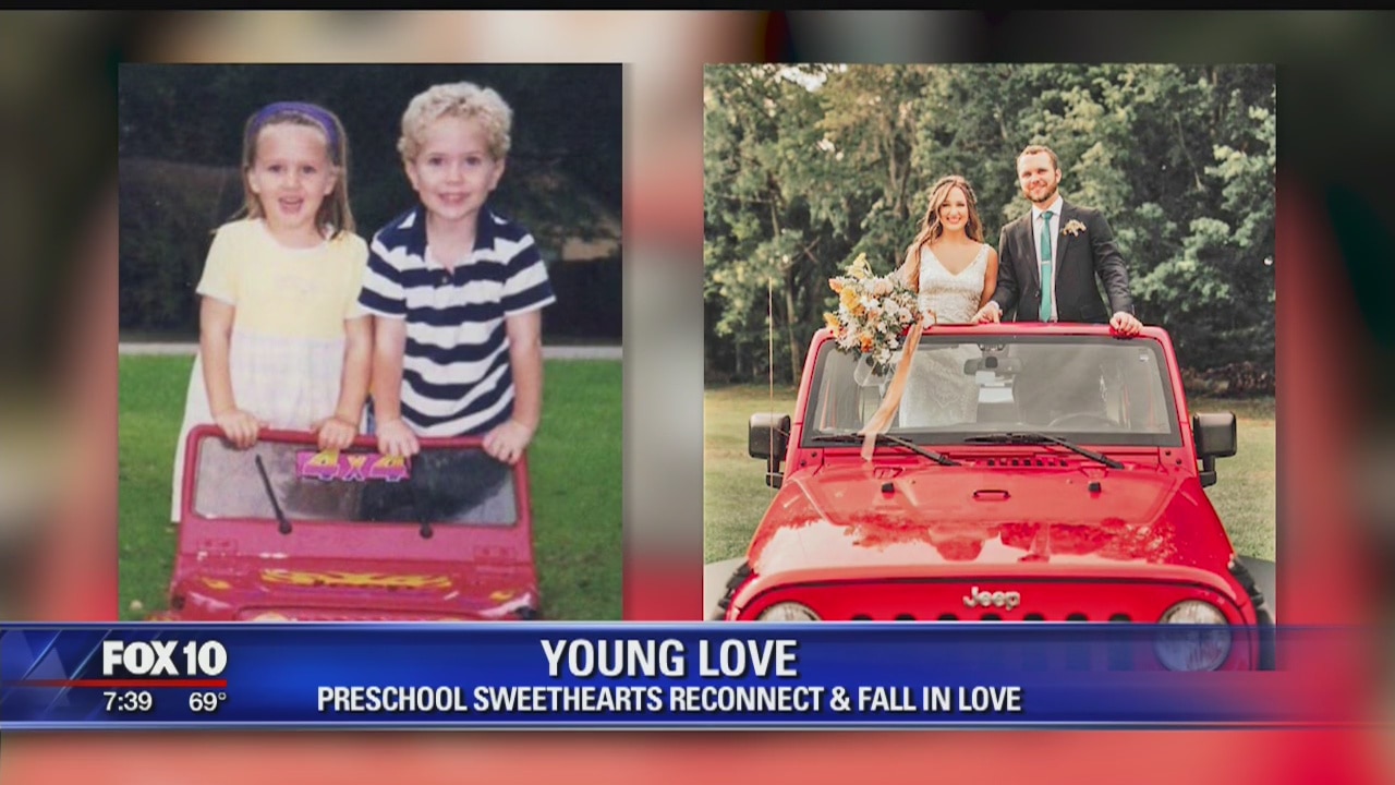 Preschool sweethearts reconnect and fall in love