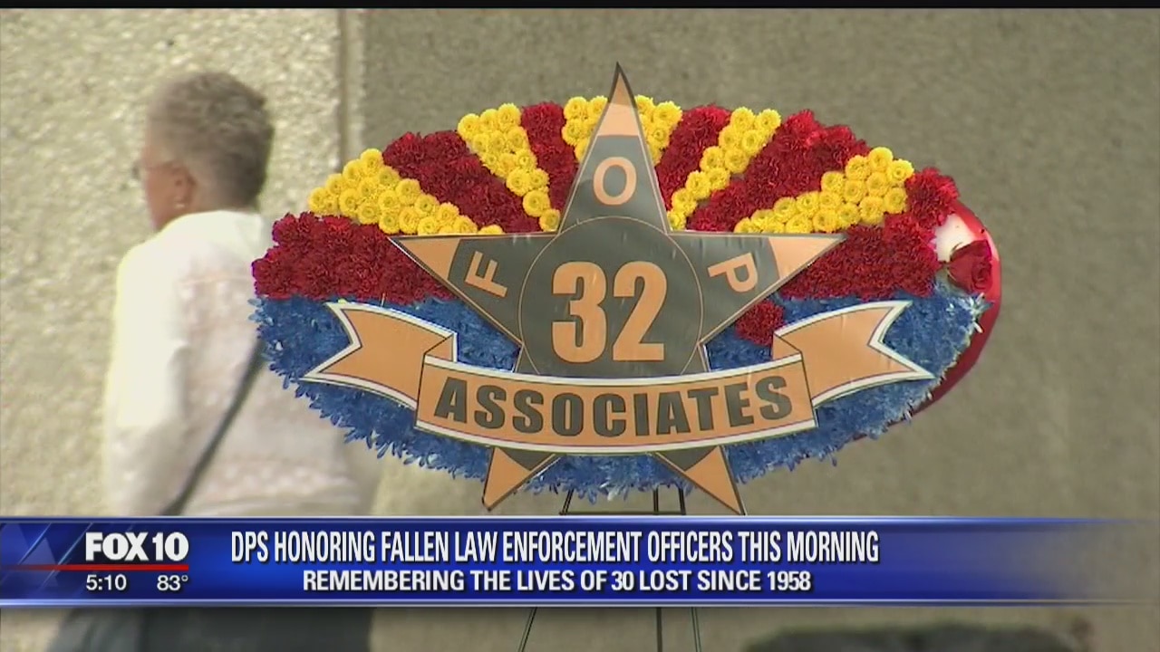 Memorial ceremonies in the Valley honor fallen law enforcement