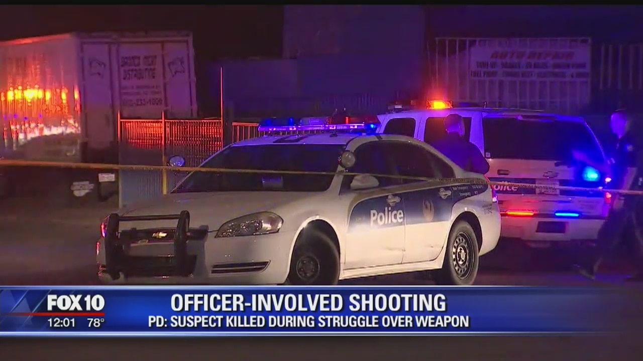 Phoenix police: Suspect dead, no officers hurt following officer-involved shooting