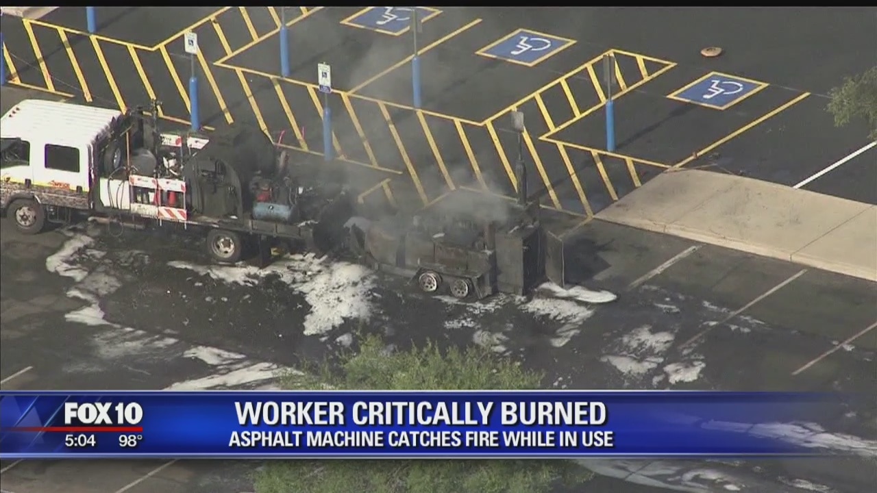 2 burned in commercial vehicle fire in Peoria