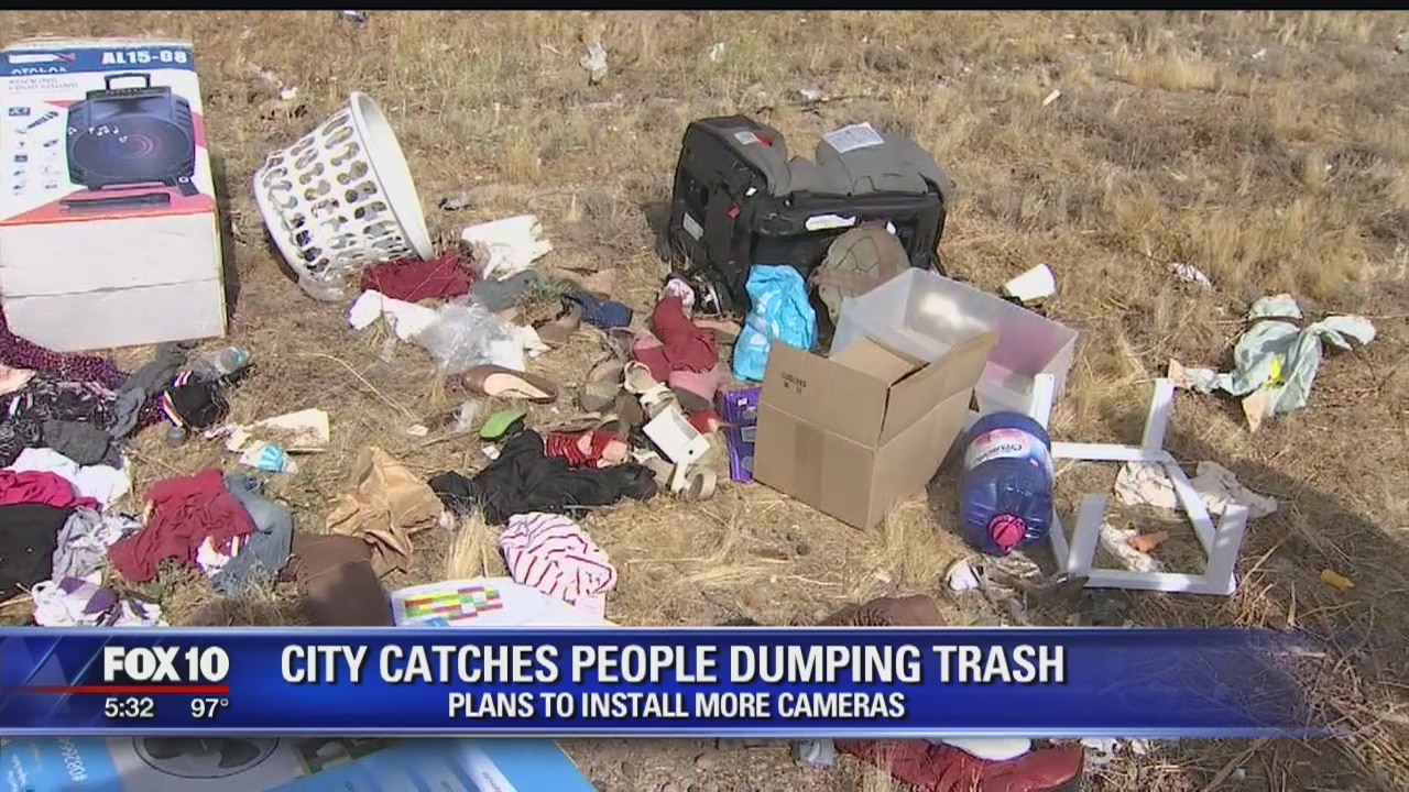 Illegal trash dumping a problem in Phoenix