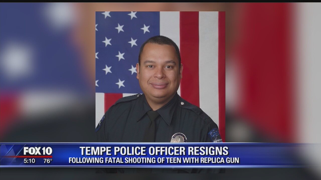 Officer involved in shooting death of teen resigns