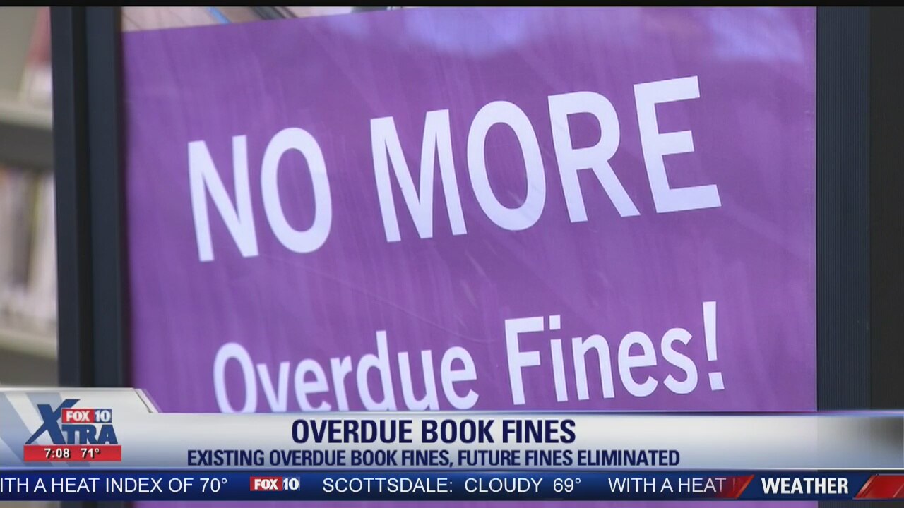 Maricopa County eliminating overdue book fines
