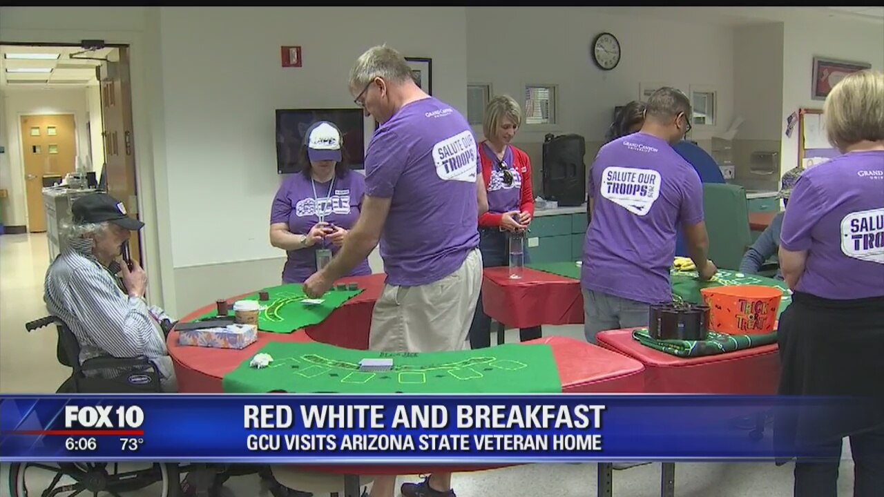 GCU pays visit to Arizona State Veteran Home