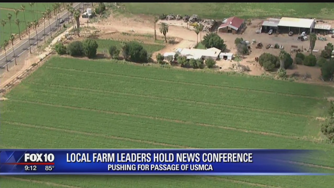 Local farmers pushing for change in trade agreement