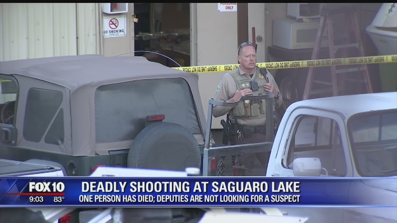 Investigation into deadly shooting at Saguaro lake