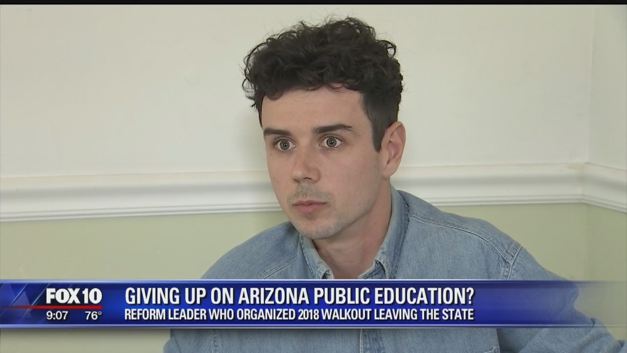 #RedforED activist Noah Karvelis to leave Arizona