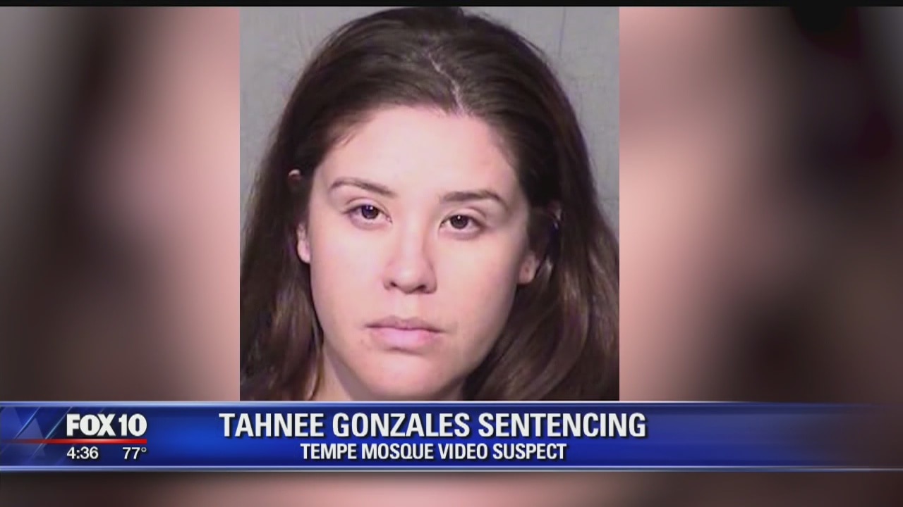 Sentencing set for woman who took items from Arizona mosque