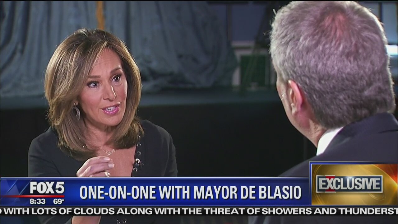 De Blasio Talks Charter Schools in NYC