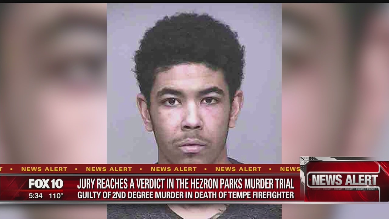 Jury reaches verdict in firefighter's murder case; finds Hezron Parks guilty of murder