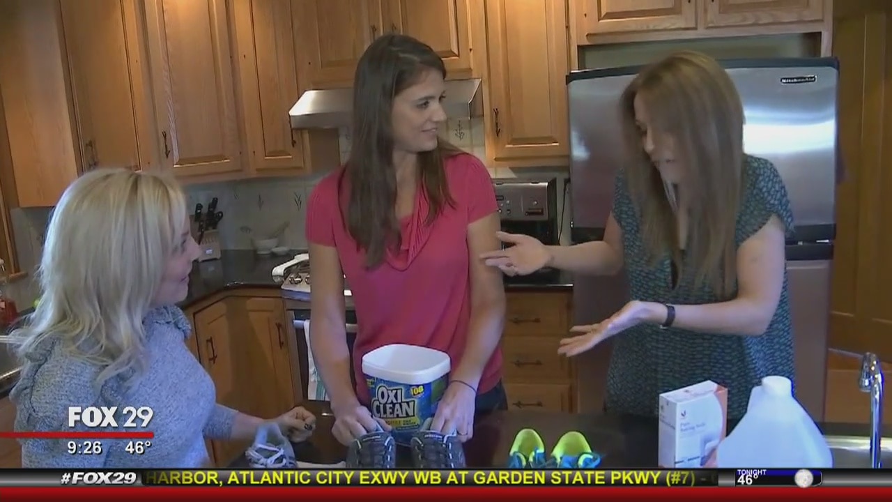 The Mom Squad Tackles Smelly Shoes