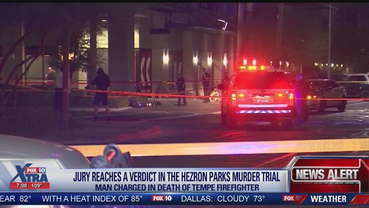 Jury reaches verdict in firefighter's murder case; finds Hezron Parks guilty