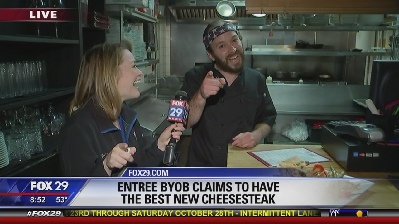 Entree BYOB Claims To Have Best New Cheesesteak