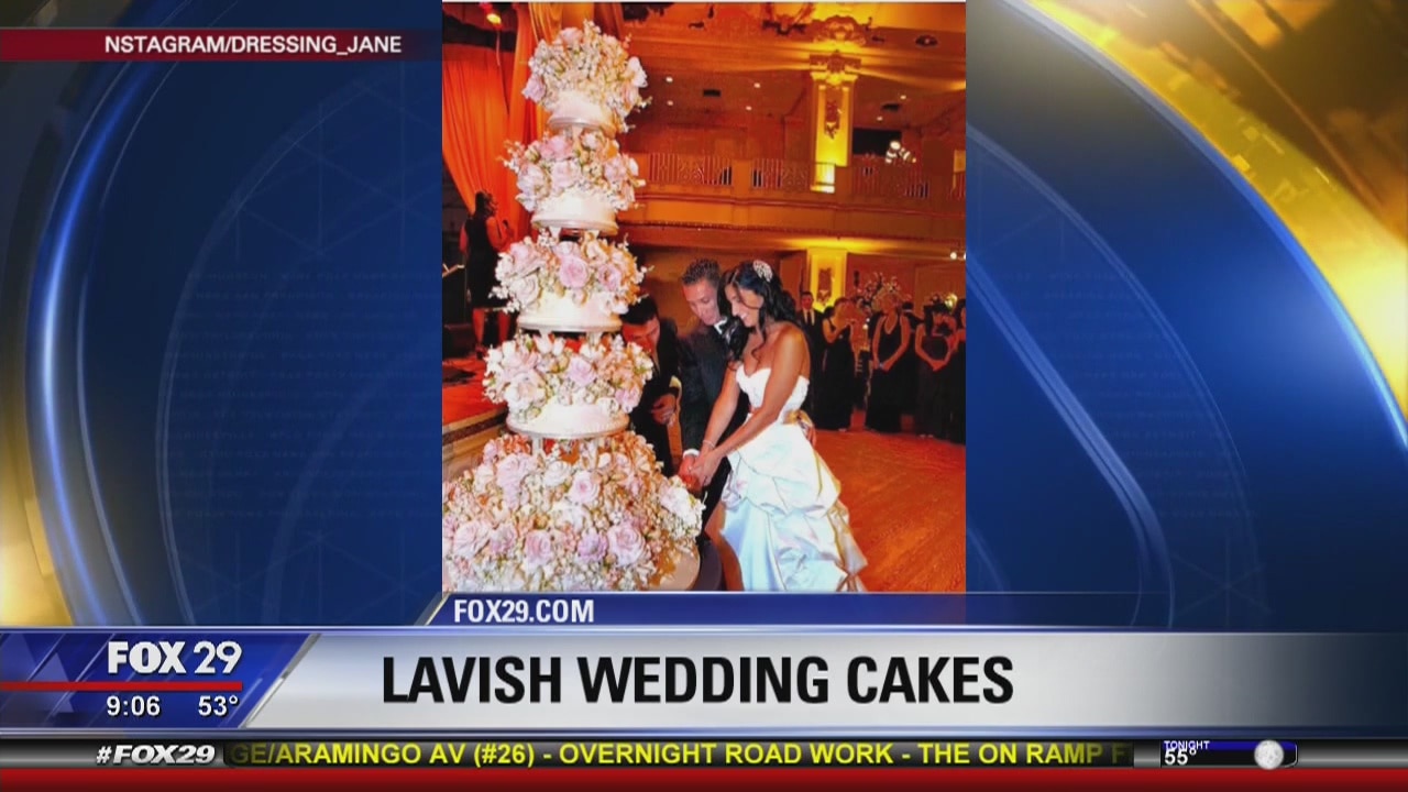 Good Day Discusses Lavish Wedding Cakes
