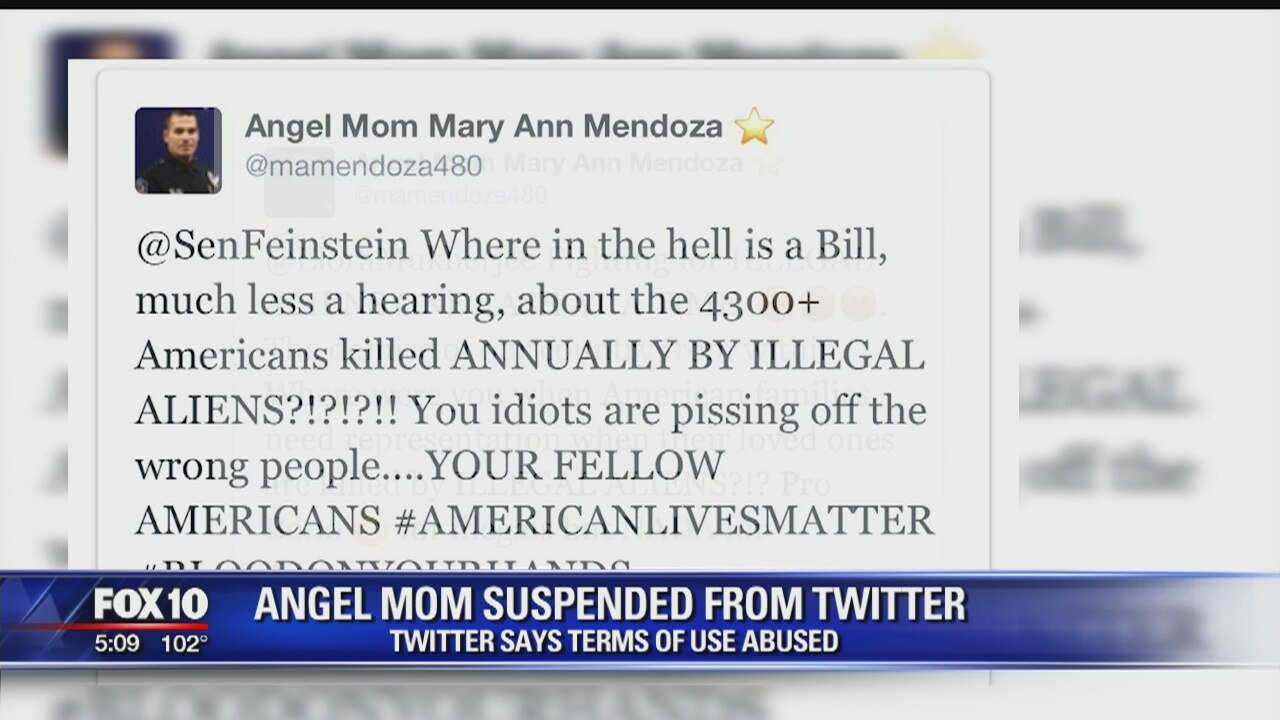 Twitter accuses mother of fallen police officer of making hateful tweets