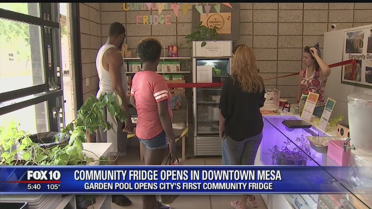 Community Fridge opens in downtown Mesa