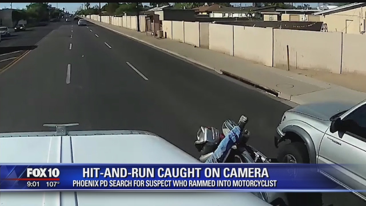 Police: Pickup intentionally hit stalled bike