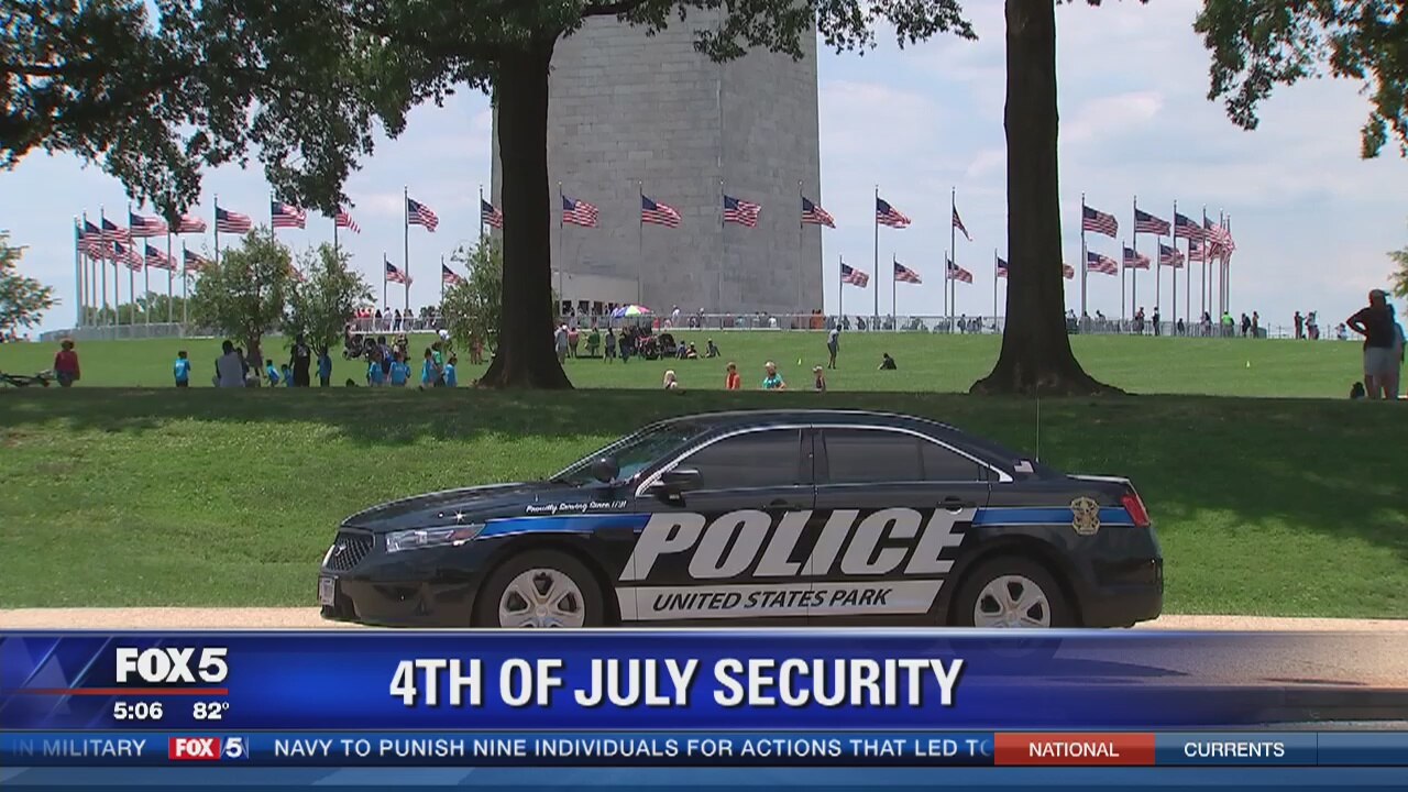What to expect for July 4th security on National Mall