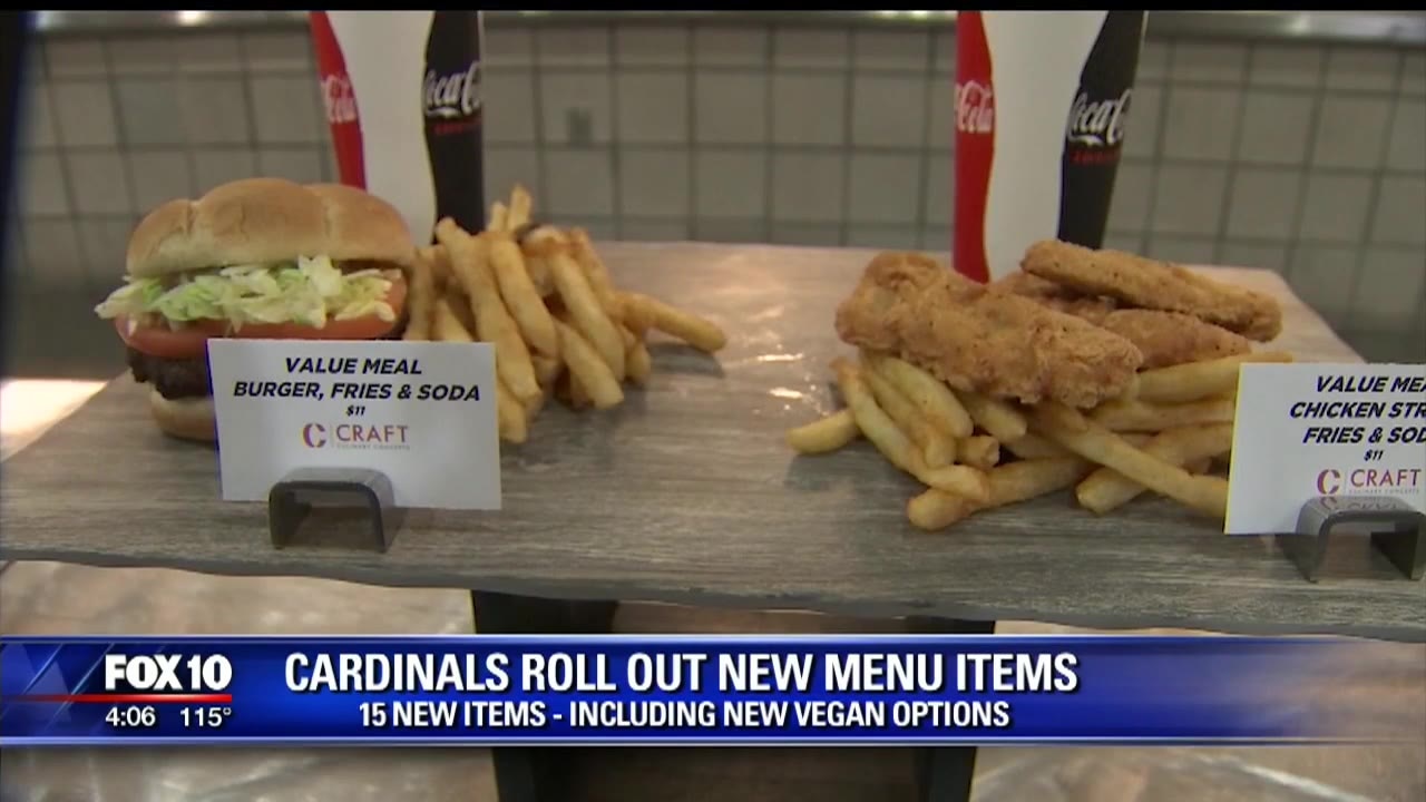 Arizona Cardinals to debut new food options this season