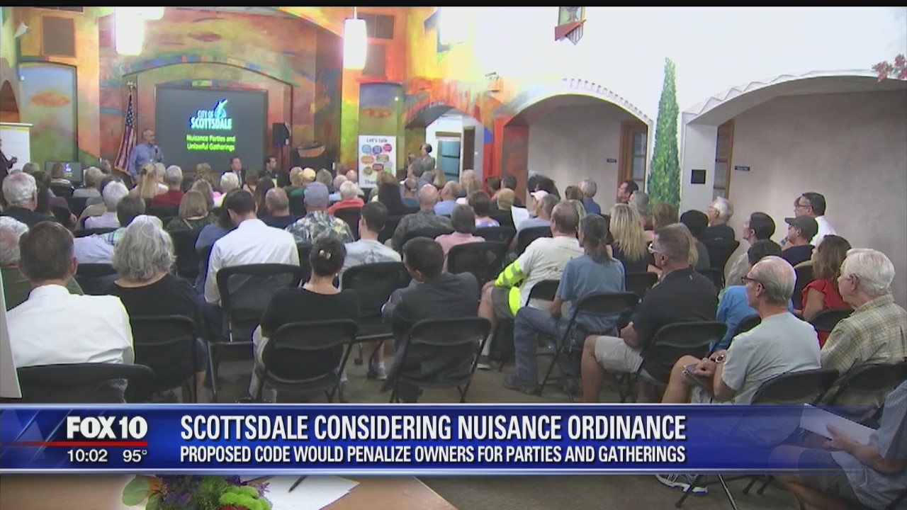 Scottsdale to consider nuisance ordinance