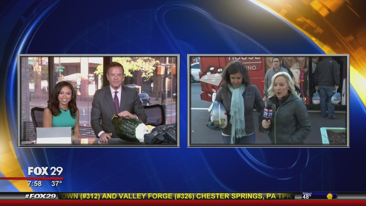 SugarHouse Casino donates turkeys to families in need