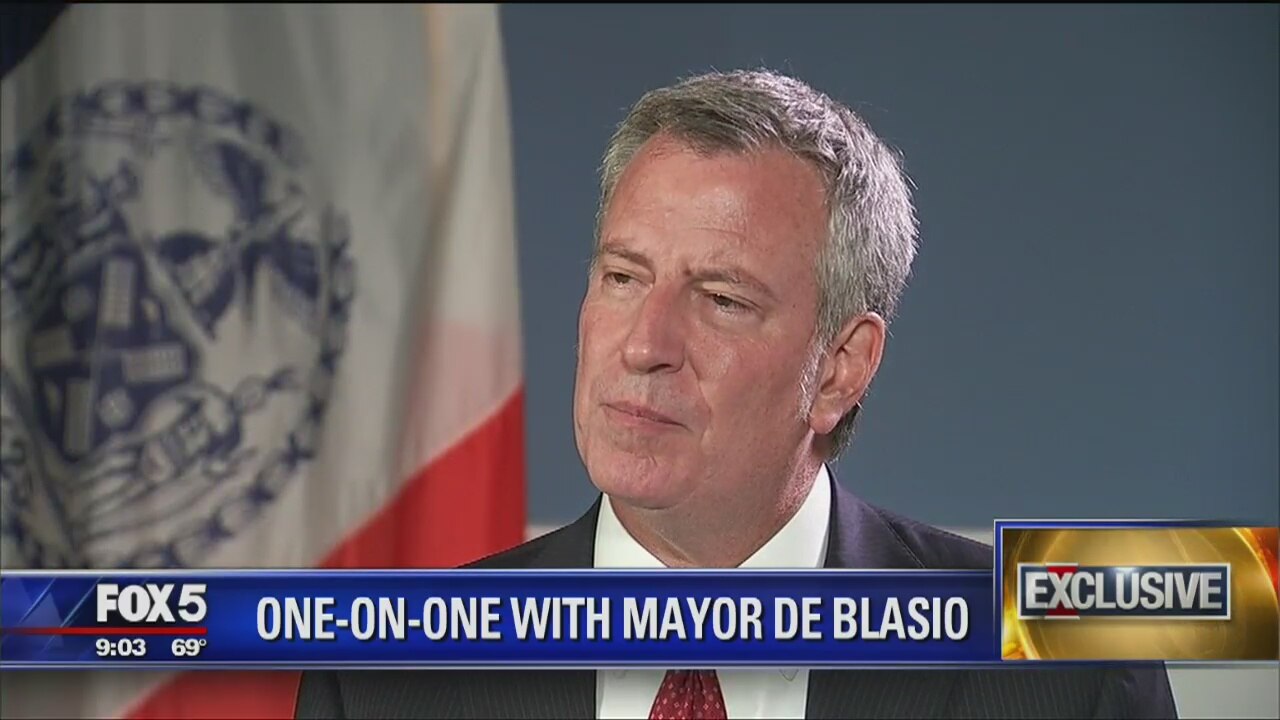 One-On-One With Mayor de Blasio
