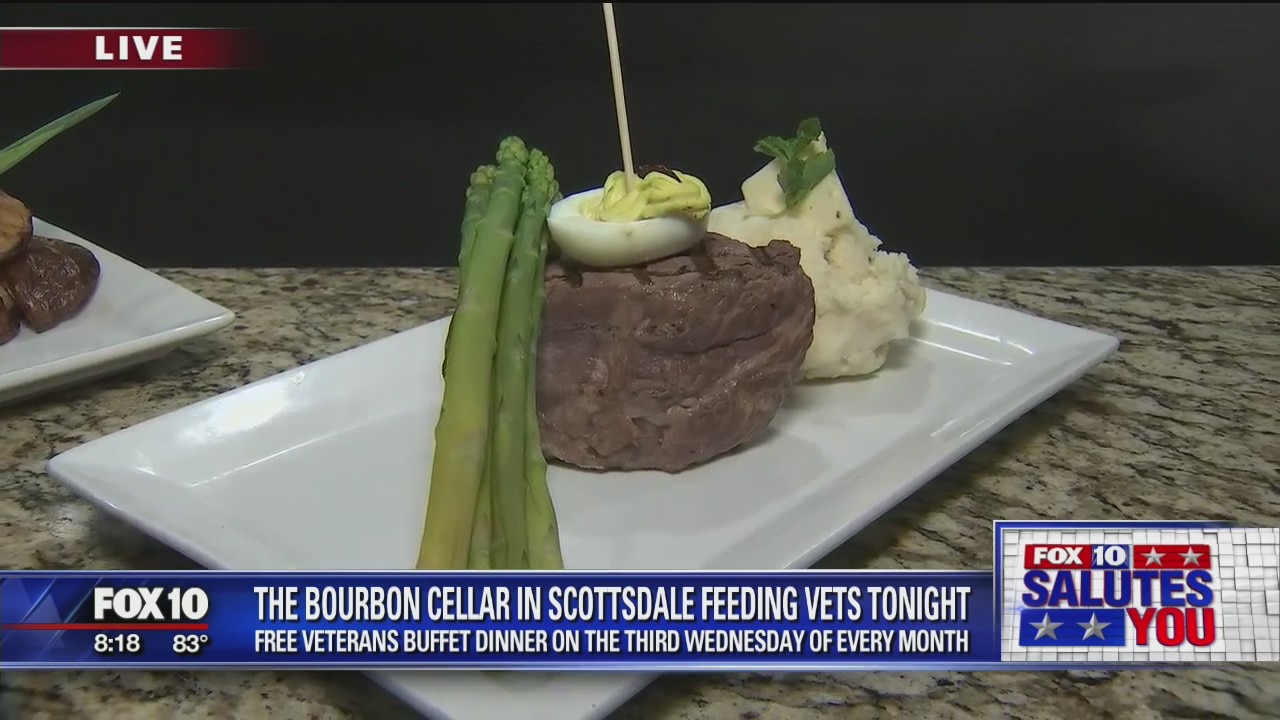 Scottsdale restaurant feeds vets with free buffet dinner