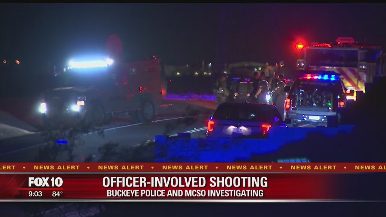 1 dead, 1 injured after officer-involved shooting with Buckeye Police, MCSO investigating
