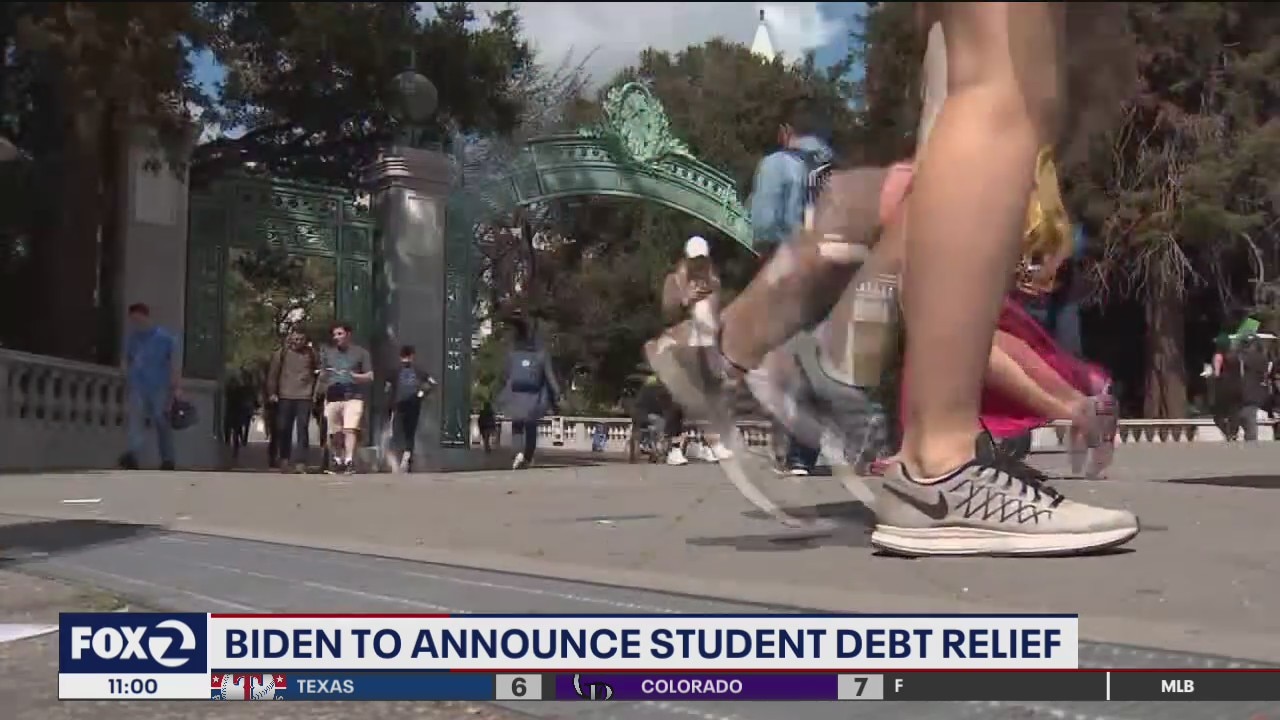 Student Loan debt relief expected in President Biden's Wednesday announcement