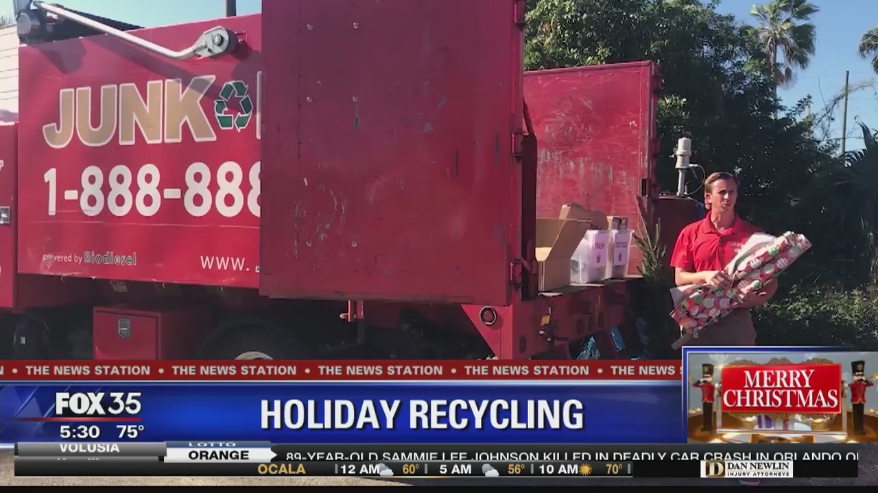 How to get rid of the trash piling up from Christmas morning