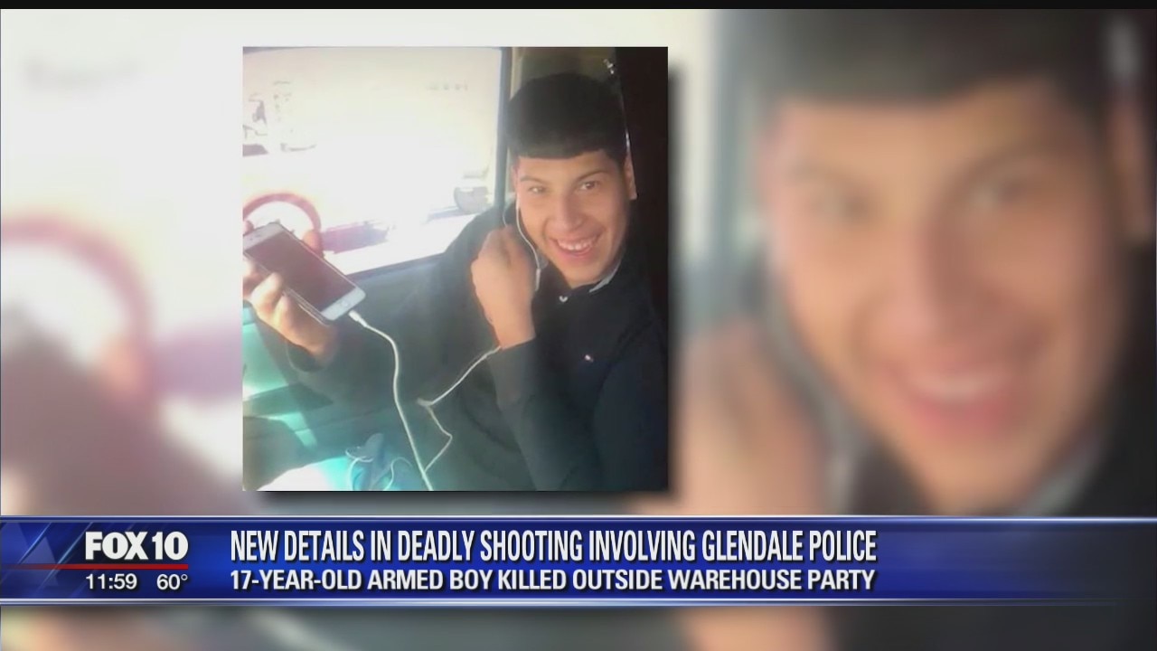 New video shows Glendale police shooting that left 17-year-old dead outside warehouse party