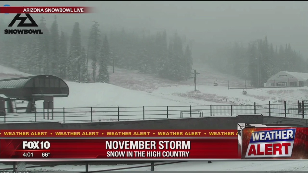 People in parts of Northern Arizona expecting more snow