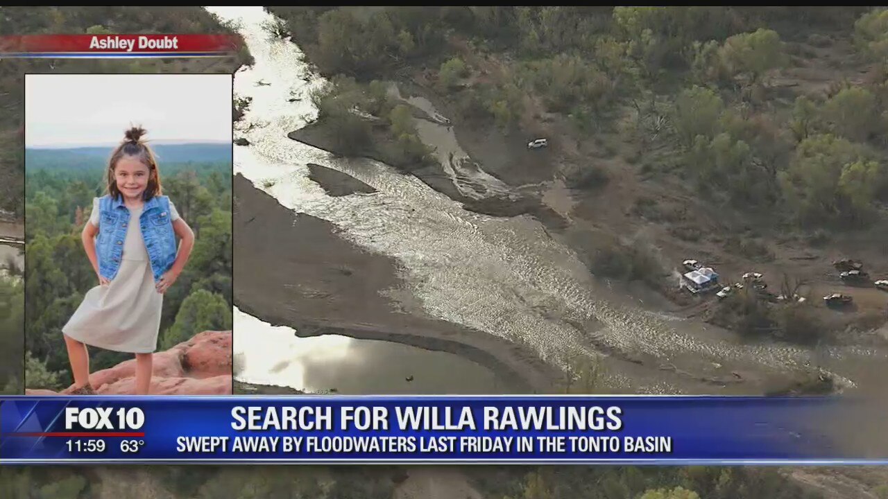 Search for missing 6-year-old girl in Arizona creek now a recovery mission