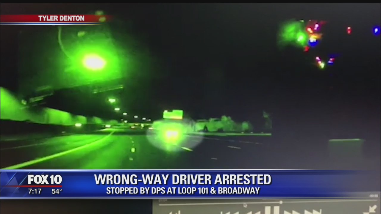 DPS: Wrong-way driver arrested on Loop 101 in Scottsdale