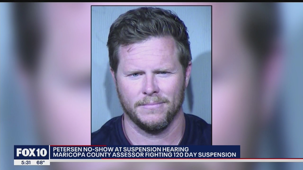 Embattled Maricopa County Assessor Paul Petersen appeals his suspension