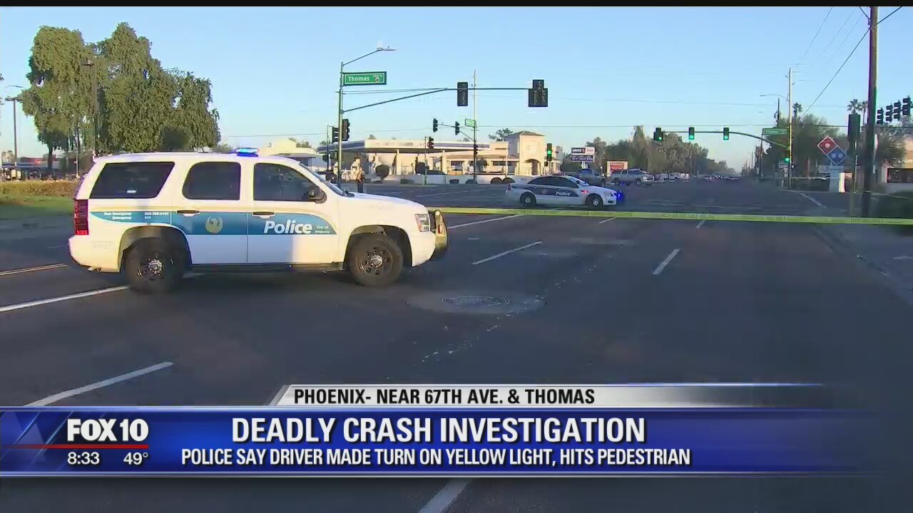 Woman dies after being hit by truck in west Phoenix