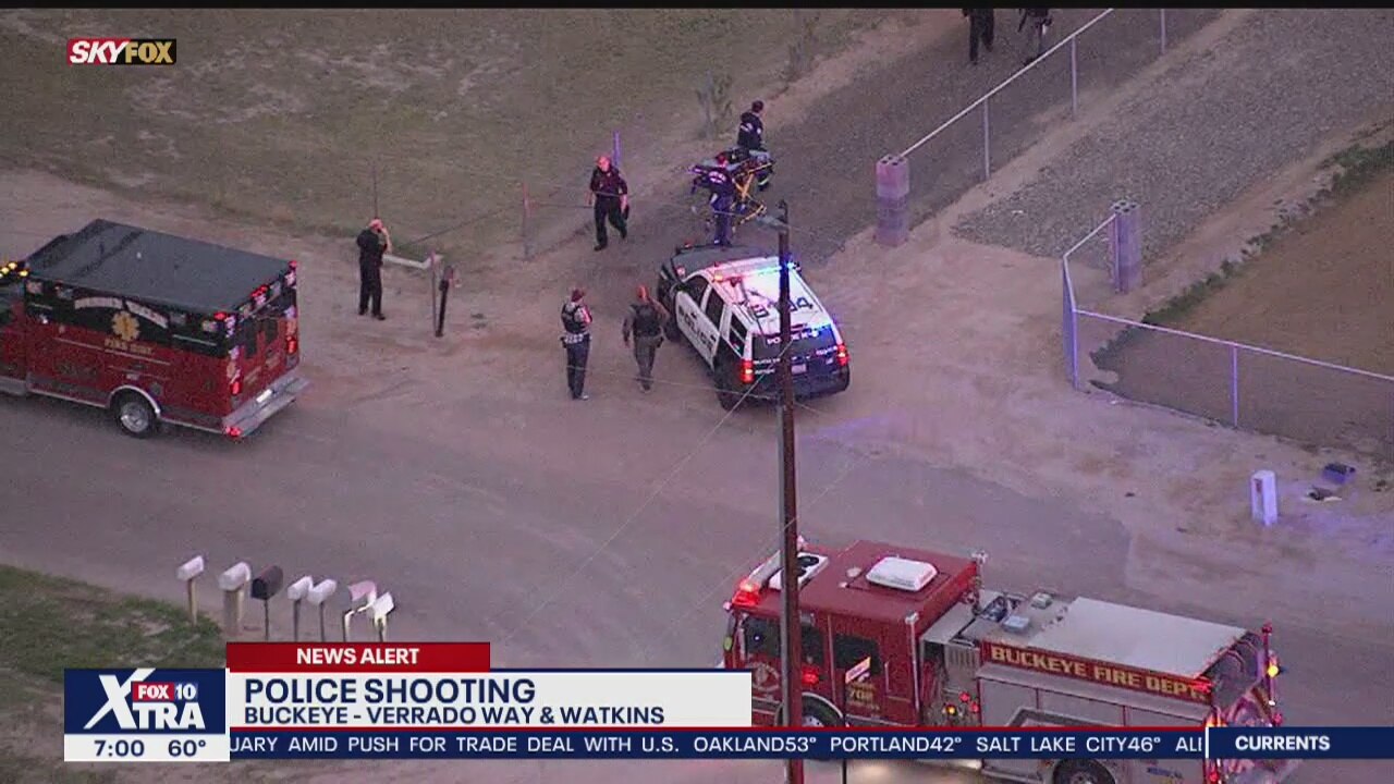 Buckeye Police investigating officer-involved shooting