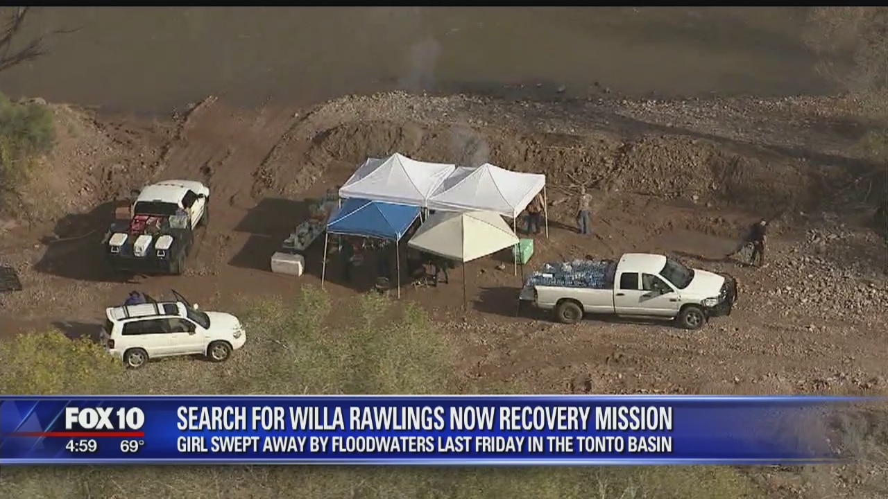 Search resumed on Thursday for missing 6-year-old in Tonto creek