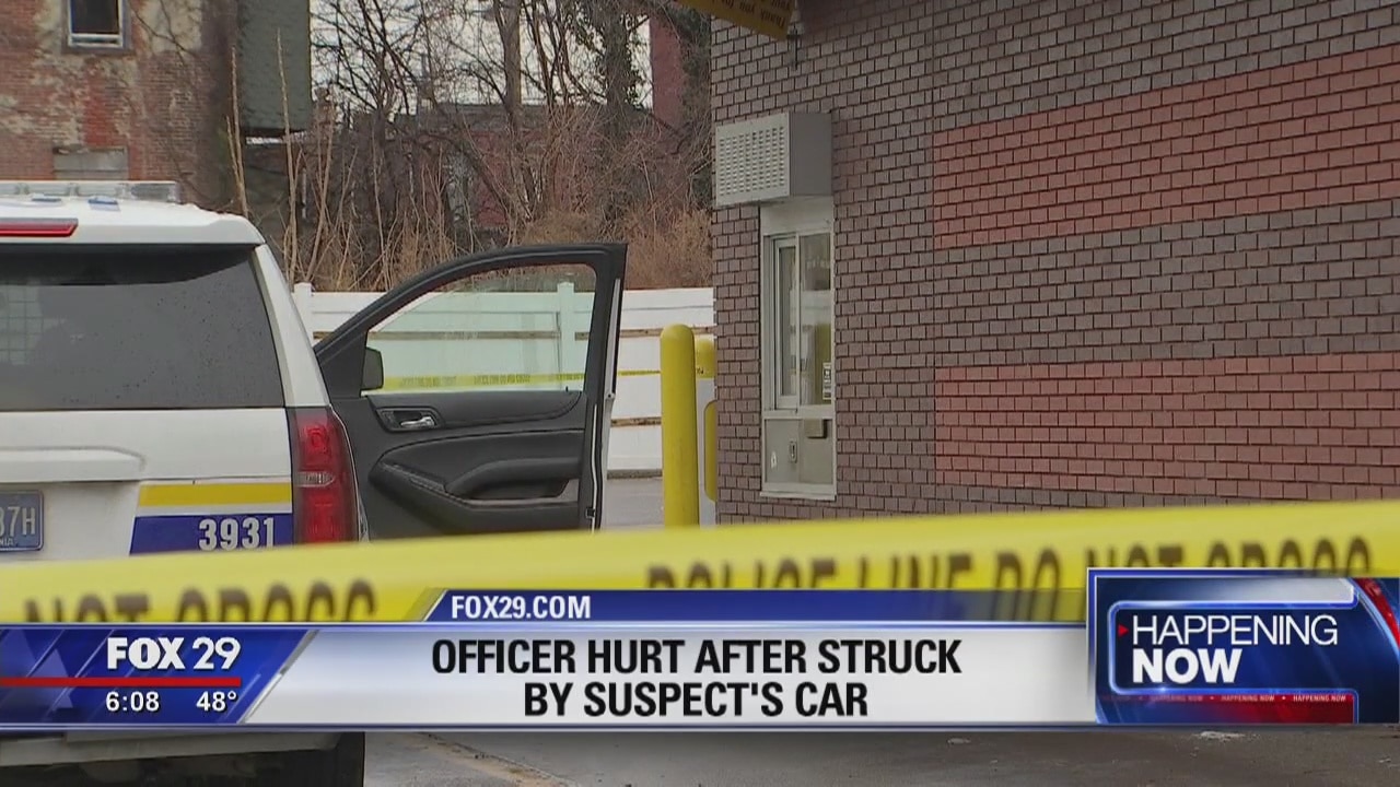 Philadelphia police officer injured after being struck by vehicle | FOX ...