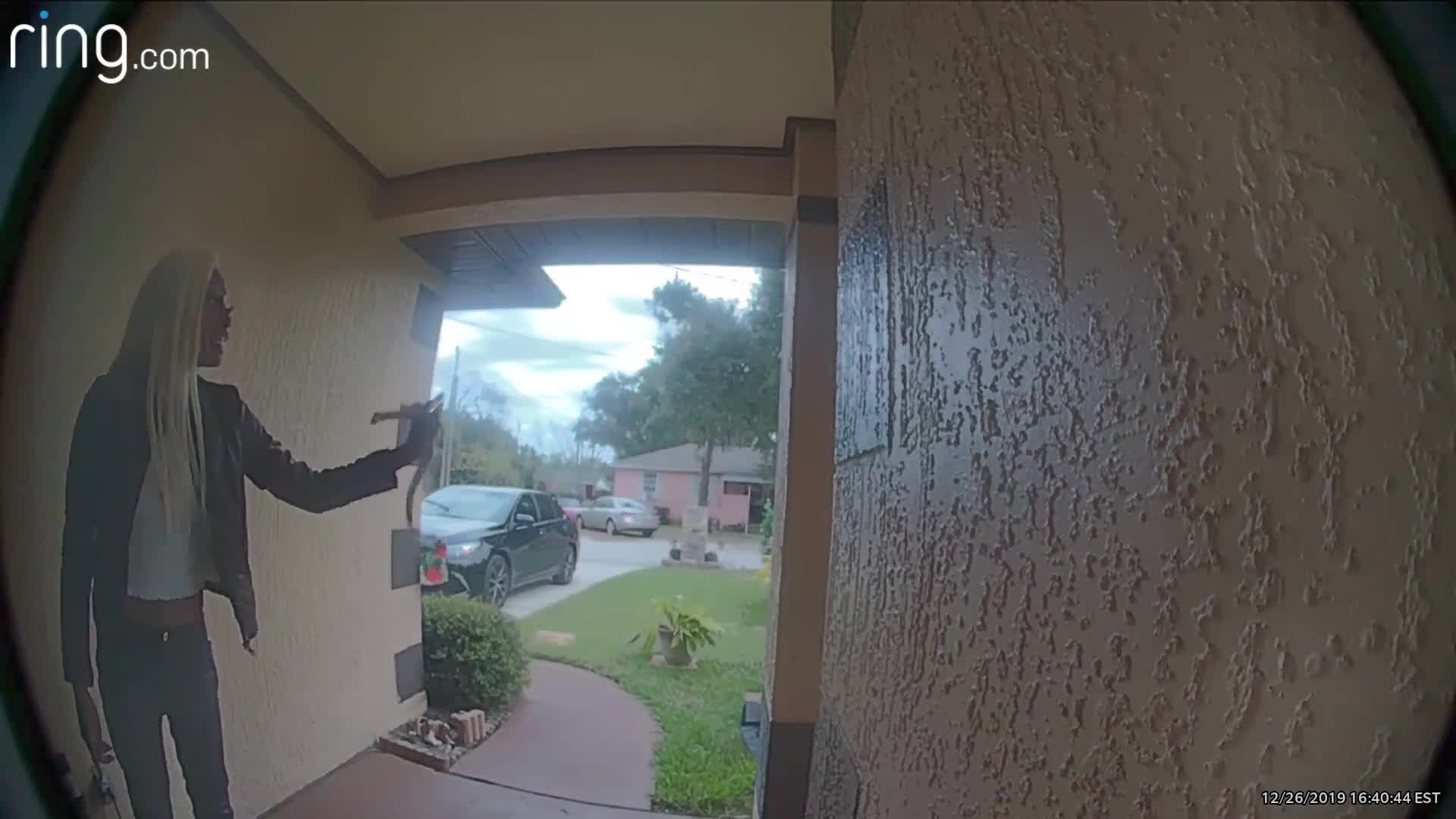 Ring video appears to show moment Daytona Beach woman was dragged away by man