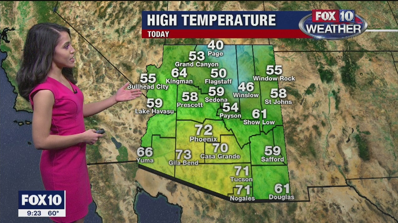 9 p.m. Weather Forecast 12/22/19