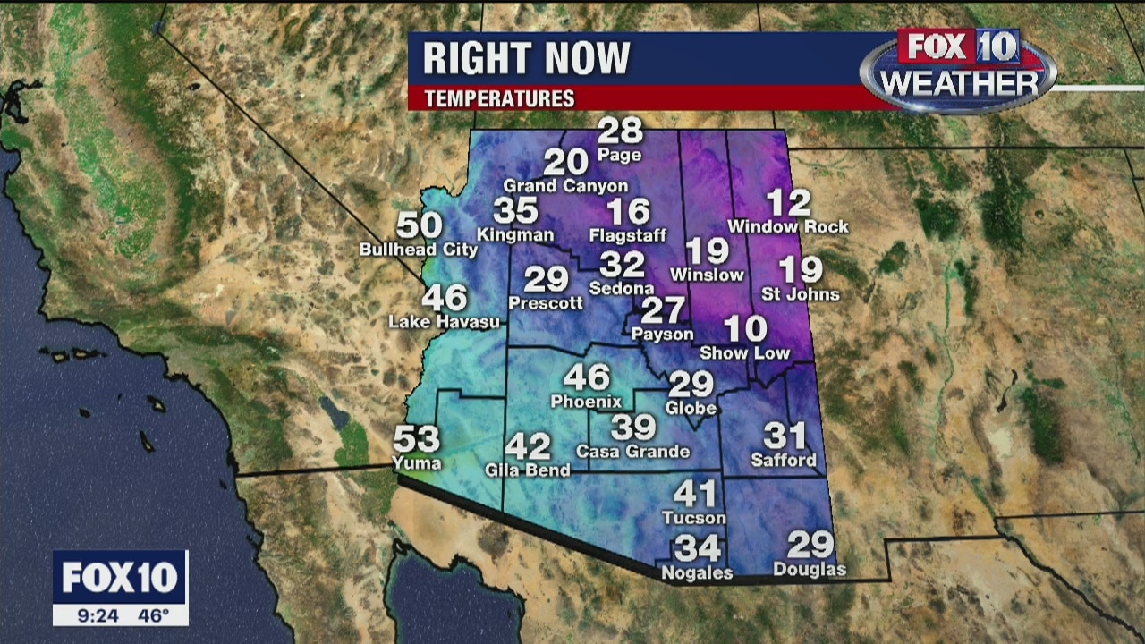 9 p.m. Weather Forecast 12/29/19